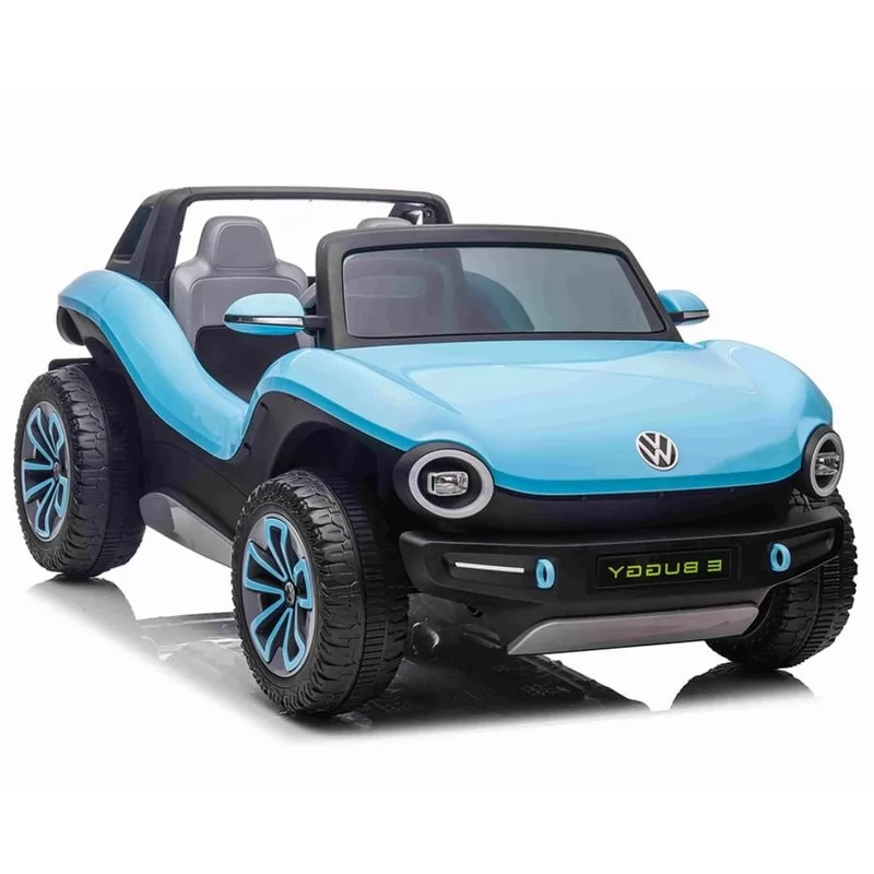 Carro Elétrico Infantil E-Buggy Volkswagen 2 Lugares 12V Azul